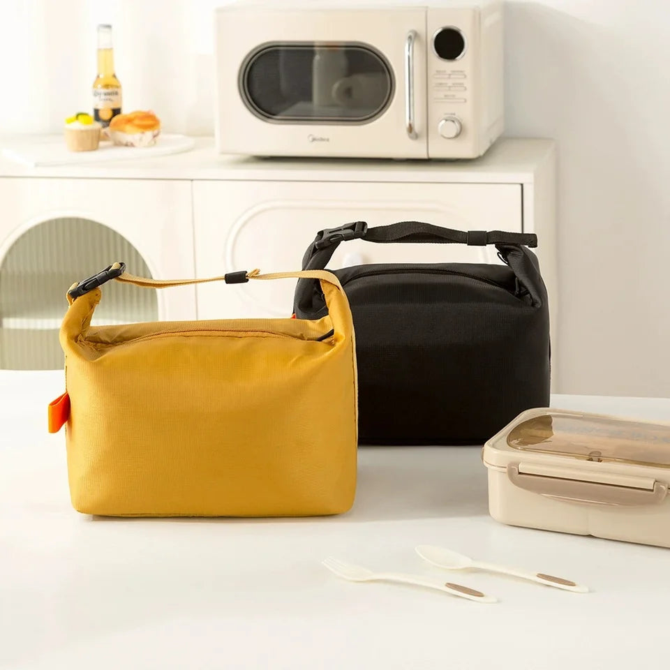Lunch Bag Insulated Lunch Box, Small Leakproof Cooler Food Lunch Containers Reusable High Capacity Bags for Work, Travel
