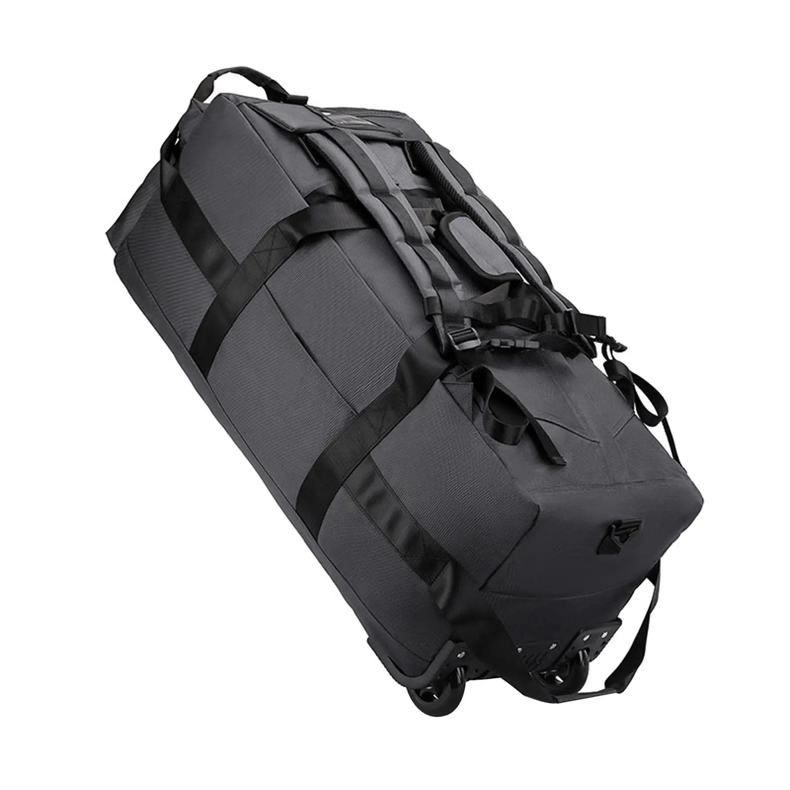 Wheeled Duffel Bag Foldable Suitcase for Traveling Beach Camping Storage Bag