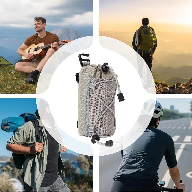 Camping Backpack Arm Bag Climbing Bag Wallet Pouch Purse Phone for Water Bottle Storage Bag Hiking Mountaineering Organizador