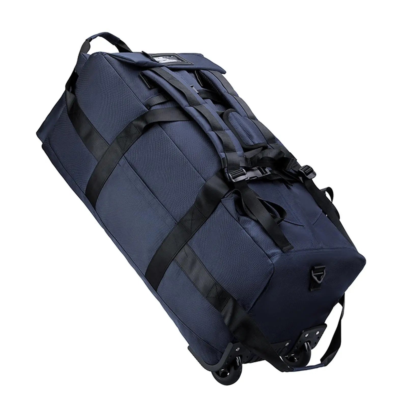Wheeled Duffel Bag Foldable Suitcase for Traveling Beach Camping Storage Bag